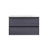 WHDM900 - 900x460x540mm Wall Hung Vanity with Veneer Cabine