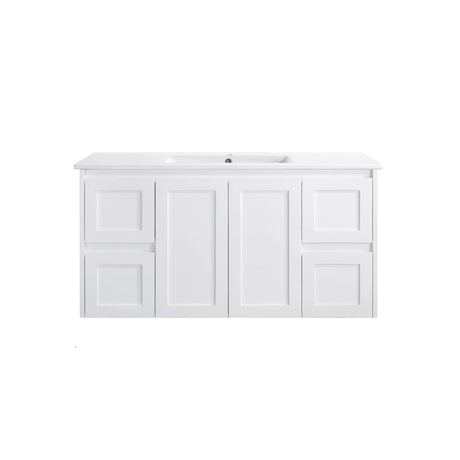 WHSH1200 - 1200x460x540mm Wall Hung Vanity with Shaker Doors