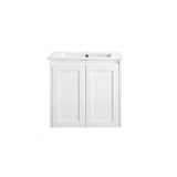 WHSH600 - 600x460x540mm Wall Hung Vanity with Shaker Doors
