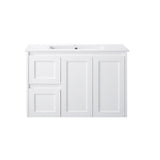 WHSH900L - 900x460x540mm Wall Hung Vanity with Shaker Doors