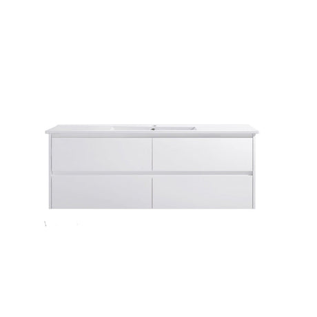 WHTD1200 - 1200x460x560mm Wall Hung PVC Vanity