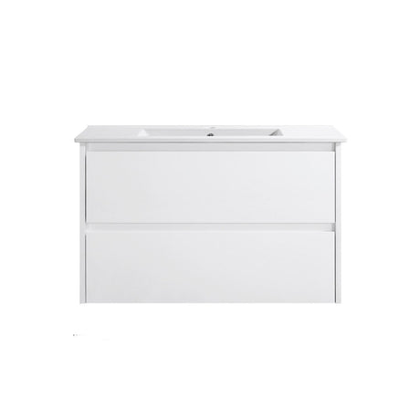 WHTD900 - 900x460x560mm Wall Hung PVC Vanity