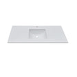 WS1200 - 1200x460mm Tear White Stone Top with Undermount Basin