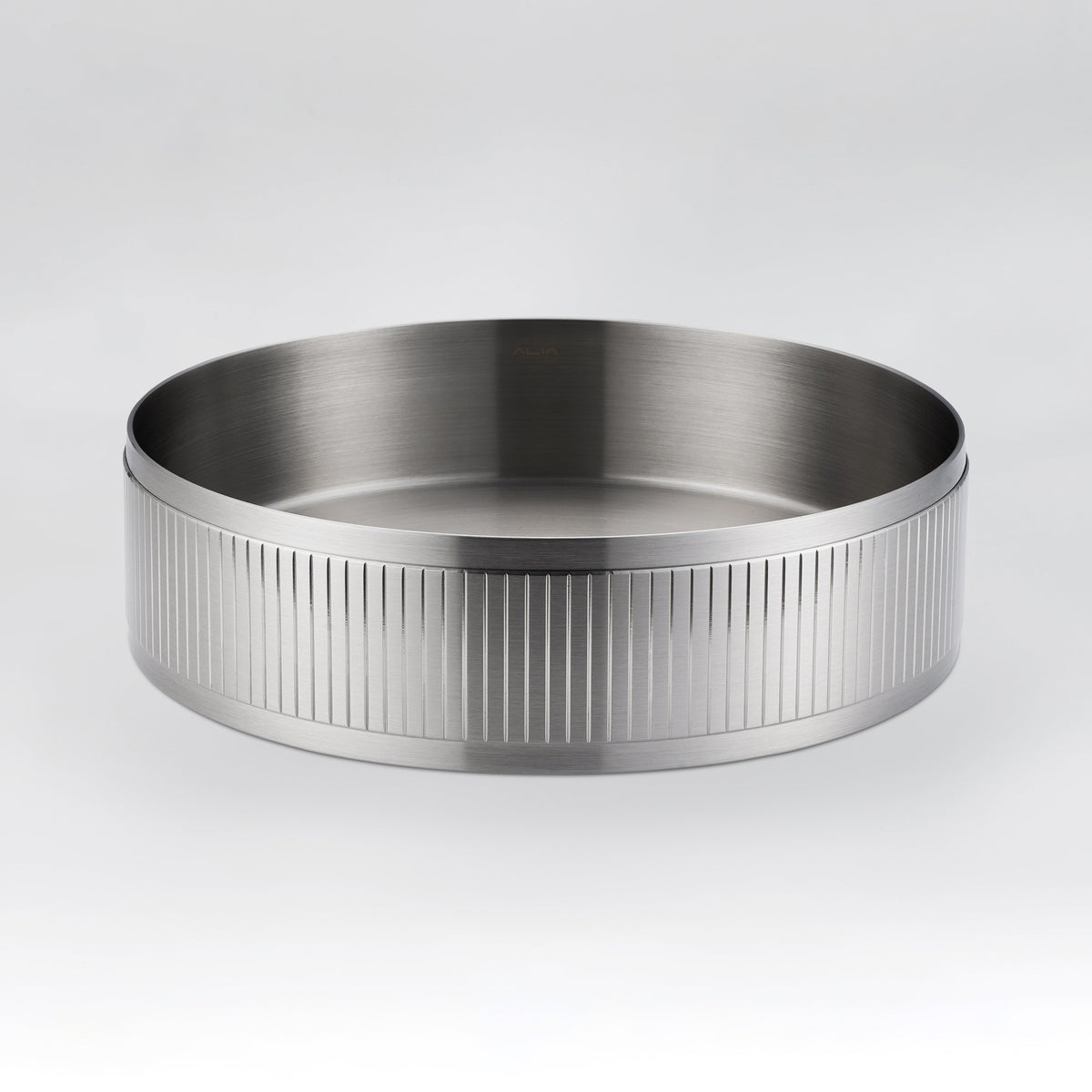 Alia Stainless Steel Fluted Grooved Basin