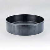 Alia Stainless Steel Fluted Grooved Basin