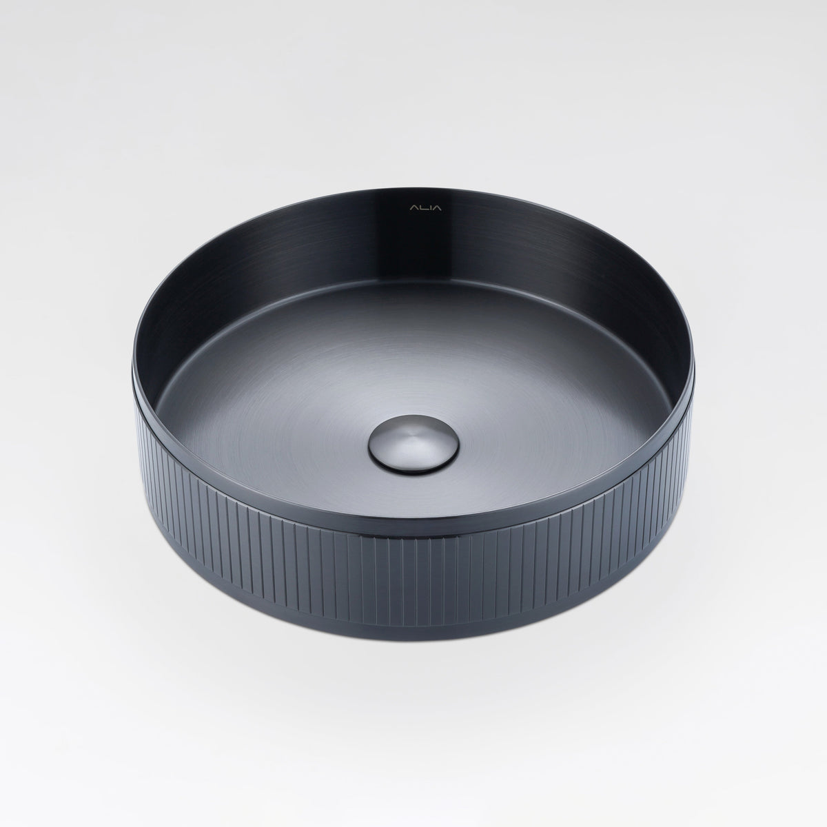 Alia Stainless Steel Fluted Grooved Basin