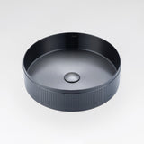 Alia Stainless Steel Fluted Grooved Basin