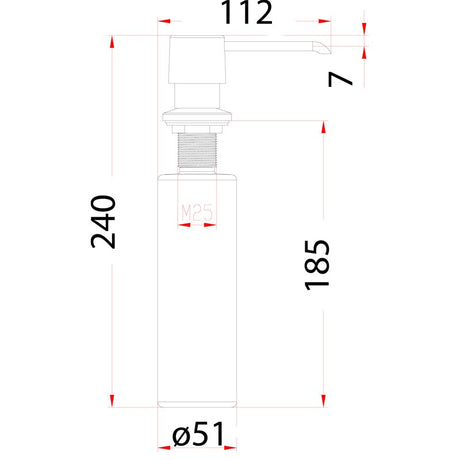 Soap Dispenser – alternate view
