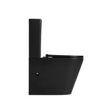 Damian Rimless Flush Toilet Suite – Matte Black – view 4