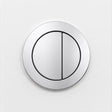Round Flush Buttons – Chrome