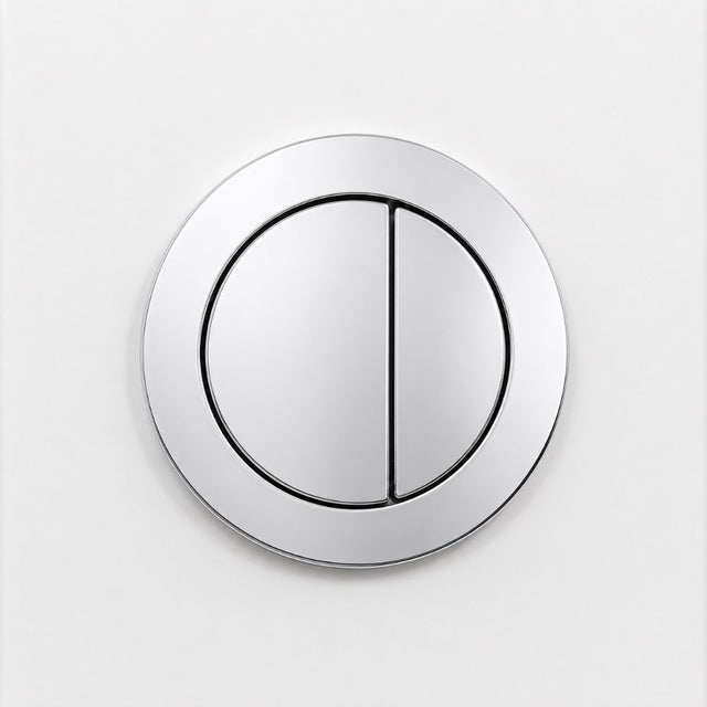 Round Flush Buttons – Chrome