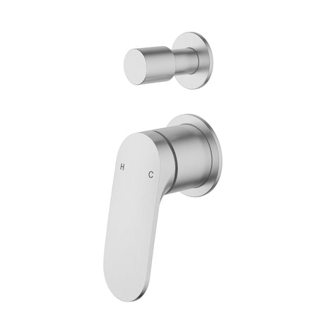 Sulu II Wall Diverter Mixer Trim Kits With Separate Cover Plate – detail view
