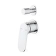 Sulu II Wall Diverter Mixer Trim Kits With Separate Cover Plate