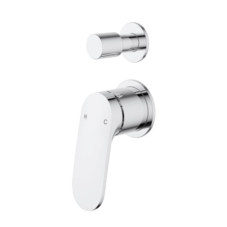 Sulu II Wall Diverter Mixer Trim Kits With Separate Cover Plate