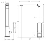Ceram Sink Mixer – detail view