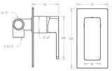 Ceram Wall Mixer – view 5