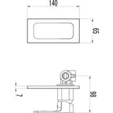 Seto Wall Mixer – detail view