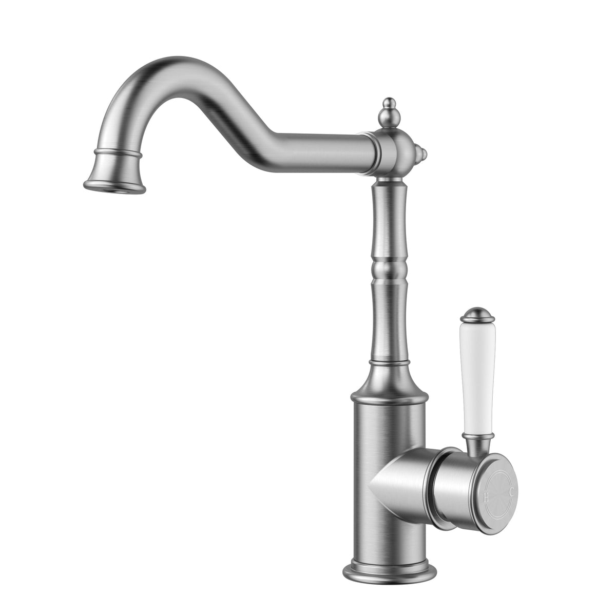 Clasico Sink Mixer / Ceramic Handle – detail view