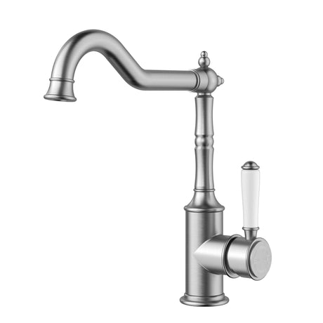 Clasico Sink Mixer / Ceramic Handle – detail view
