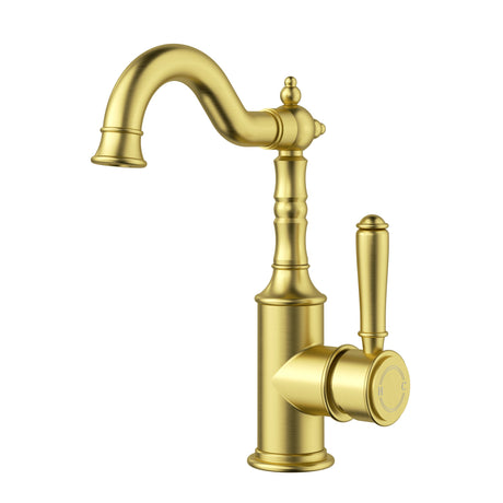 Clasico Tall Basin Mixer Hook Spout – alternate view