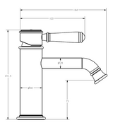 Clasico Basin Mixer – view 4