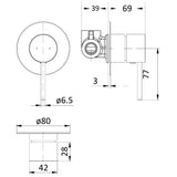 Hali Wall Mixer 35mm – view 6