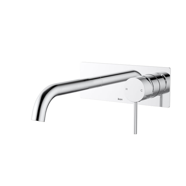Hali Wall Basin Mixer Curved Spout Lead Free