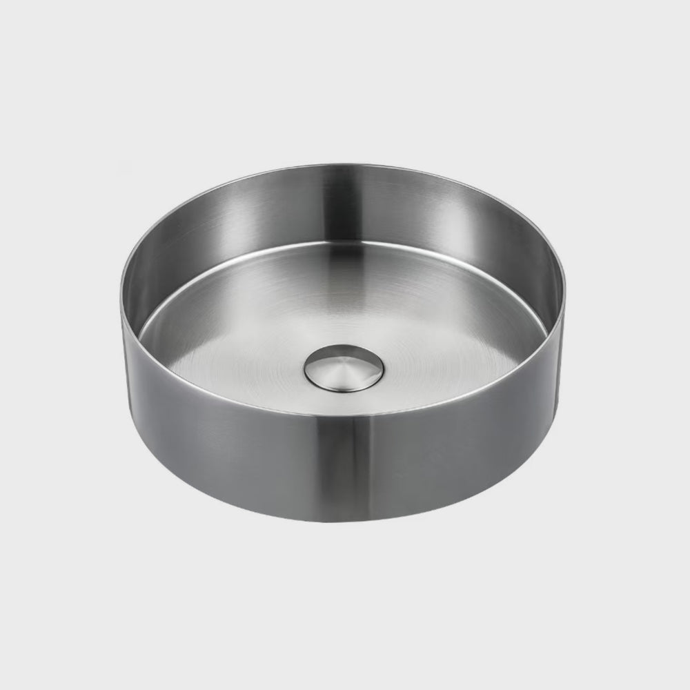 SS360 - 360x360x110mm Stainless Steel Above Counter Basin