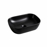 BA455MB - 455x325x135mm Matte Black Above Countertop Basin