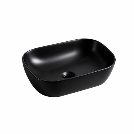 BA455MB - 455x325x135mm Matte Black Above Countertop Basin