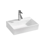 WH5035 - 500x350x120mm Gloss White Wall Hung Basin