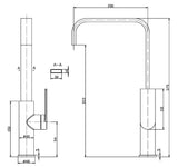 Ruki Sink Mixer Lead Free – view 6