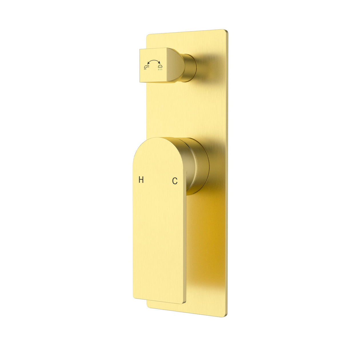 Ruki Wall Mixer Diverter – alternate view