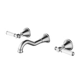 Clasico Bath Tap Set / Ceramic Handle Lead Free – detail view
