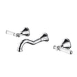 Clasico Bath Tap Set / Ceramic Handle Lead Free