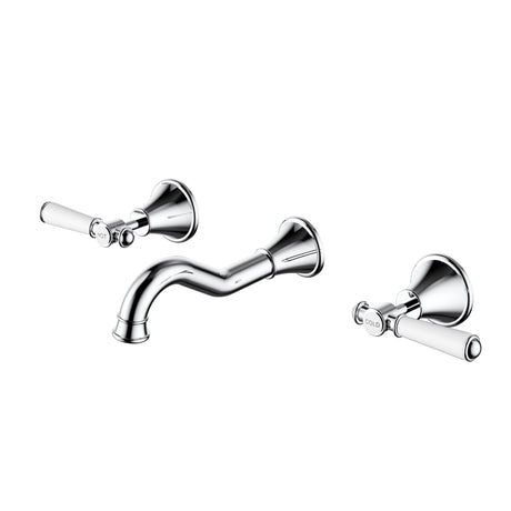 Clasico Bath Tap Set / Ceramic Handle Lead Free