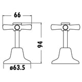 Penz Bath Set Lead Free – alternate view