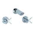 Shower Tap Set Chrome - 180x220x80mm