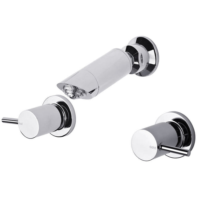 Shower Tap Set Chrome - 230x180x80mm