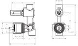 Sora SS Wall Diverter Mixer Rough-In Body – alternate view