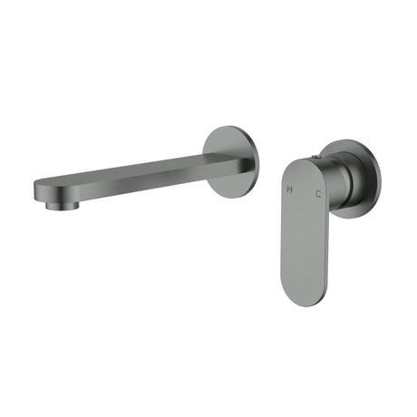Sora SS Wall Basin Mixer Trim Kits With Separate Back Plate – alternate view