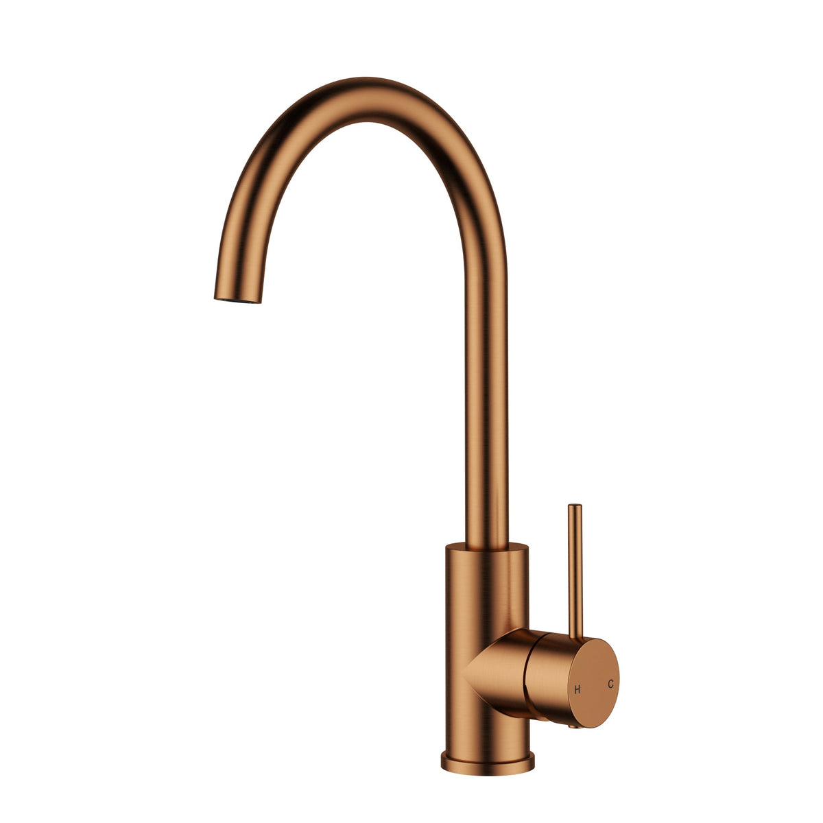 Otus Slimline Sink Mixer Gooseneck – alternate view