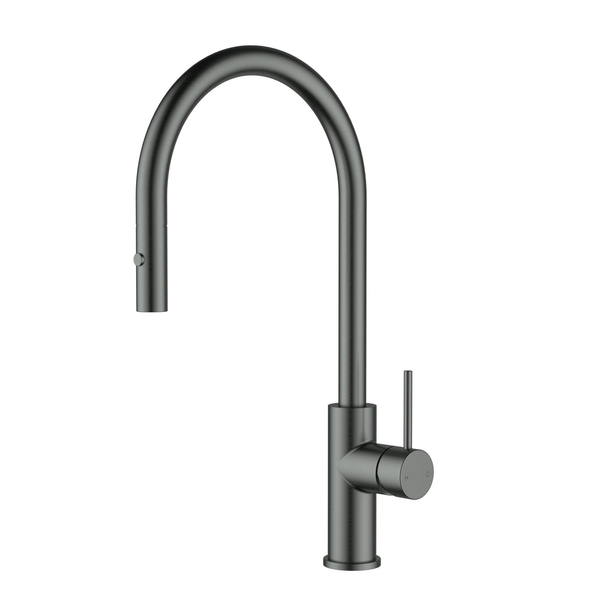 Otus Slimline SS Gooseneck Pull-Out Sink Mixer In Brushed ss304 – view 5