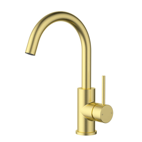 Otus Slimline SS304 Basin Mixer Gooseneck – alternate view