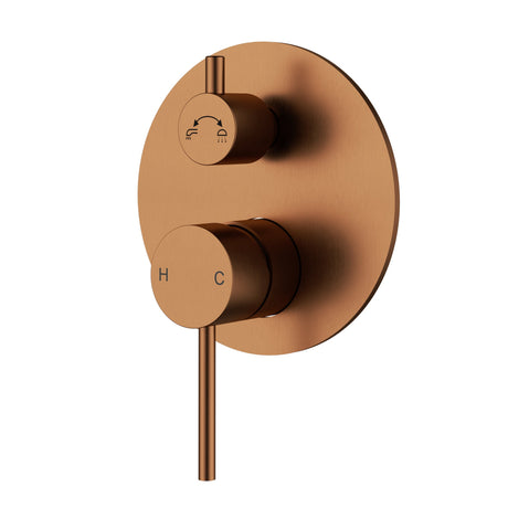 Otus Slimline SS304 Wall Mixer Diverter Trim Kit – alternate view