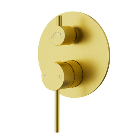 Otus Slimline SS304 Wall Mixer Diverter Trim Kit – detail view