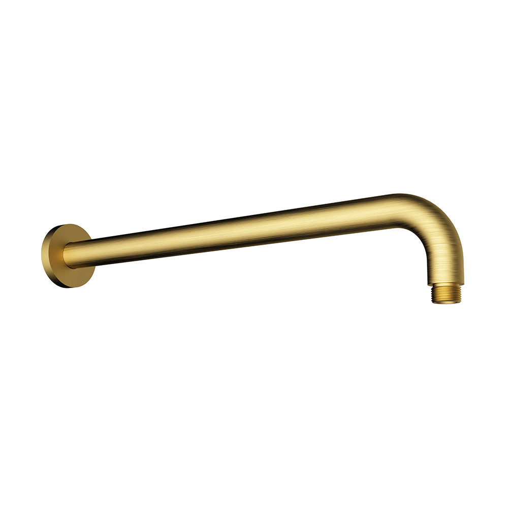Round Shower Arm Horizontal 400mm - 35x480x100mm – alternate view