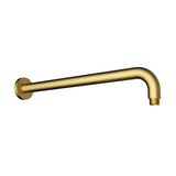 Round Shower Arm Horizontal 400mm - 35x480x100mm – alternate view