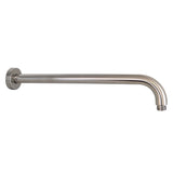 Round Shower Arm Horizontal 400mm - 35x480x100mm – detail view