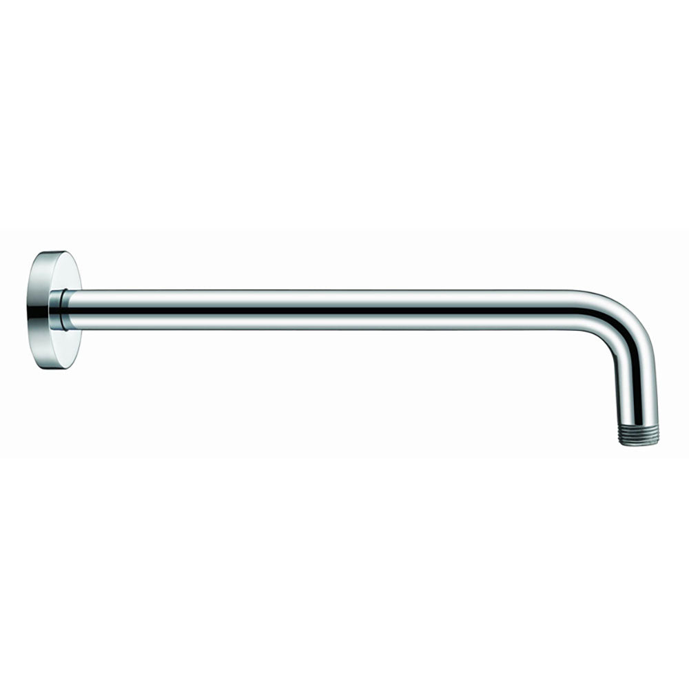 Round Shower Arm Horizontal 400mm - 35x480x100mm